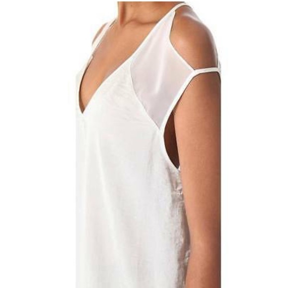 Helmut Lang Chroma Drape Cutout Tank Top Sz P - Picture 3 of 6